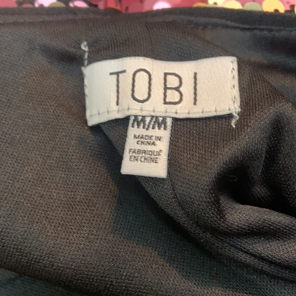 Tobi Sequined Shift Party Dress size M multi colored Night out - Picture 6 of 6